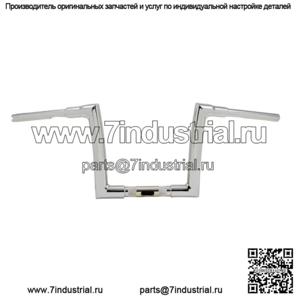 Руль полосовой 1-1/2" 10", хром 0601-5728