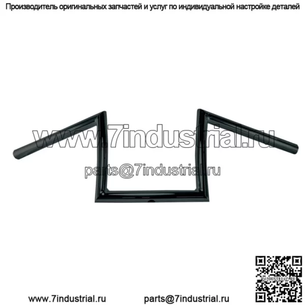 1 дюйм. Рукоятка для стриптиза, черная SB8-2