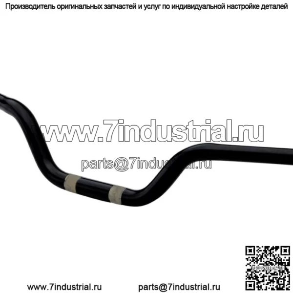 1-1/8 дюйма. Мотоциклетные рули, плоские, черные TD-118-00M