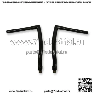 Руль полосовой 1,25 дюйма, черный 0601-2554