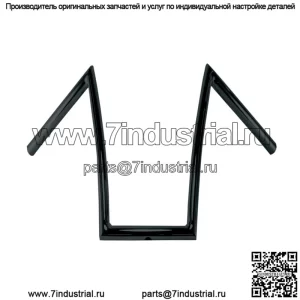 1 дюйм. Рукоятка для стриптиза, черная SB17-2