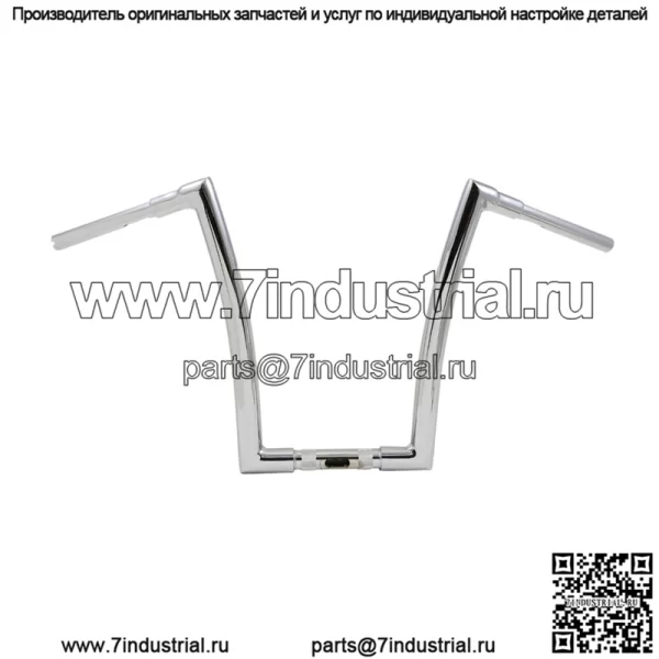 Руль полосовой 1-1/2" 17", хром 0601-5734