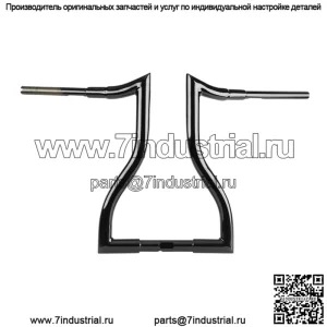 Руль Hammerhead 16" черный LA-7316-16B
