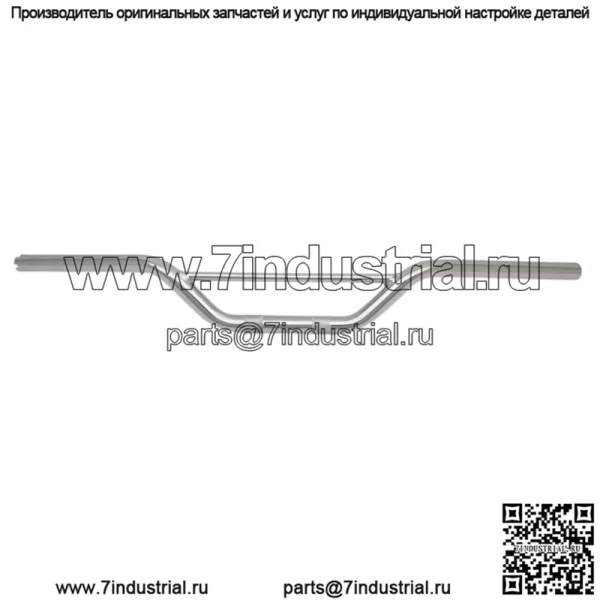 1 дюйм. Руль хром LA-7308-00