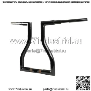 Руль молотилки 16" черный LA-7327-16B