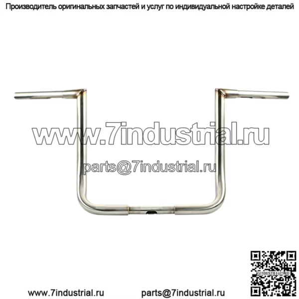 1-1/4" руль Twin Peaks Touring 14" нержавеющая сталь LA-7361-14SS