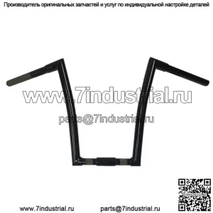 1 1/4" Руль полосовой 14" Черный Spr - 14" 0601-3573