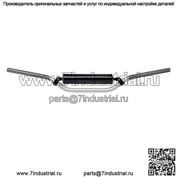 7/8 дюйма. Руль серебристый/карбон 97108SY01185