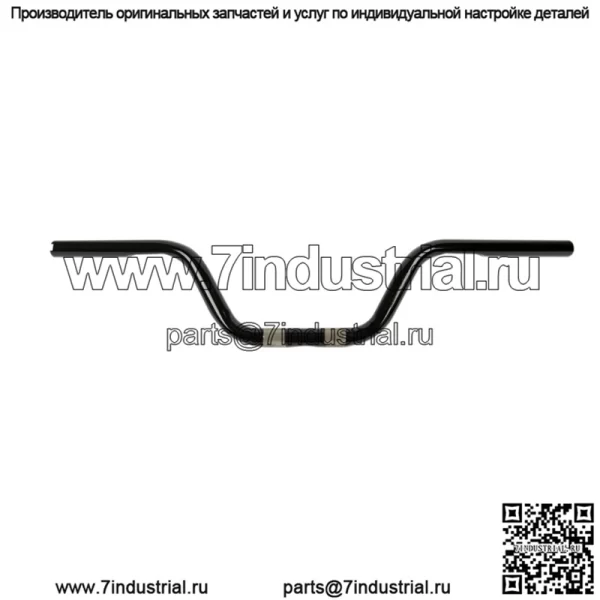 Руль 1" черный TSC-2701-1