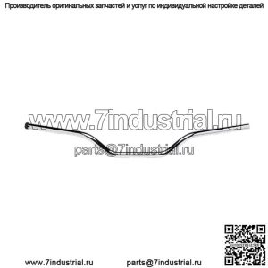 1-дюймовый руль с заглушками TBW Tracker Mid 6008-1057