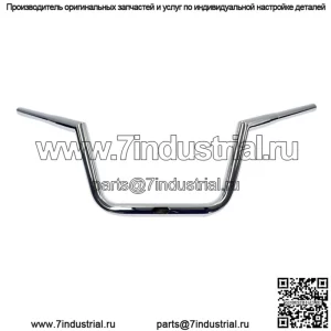 Руль Twin Peaks 1 1/4", хром LA-7312-60
