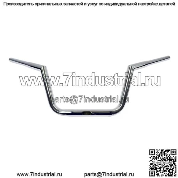Руль Twin Peaks 1 1/4", хром LA-7312-60