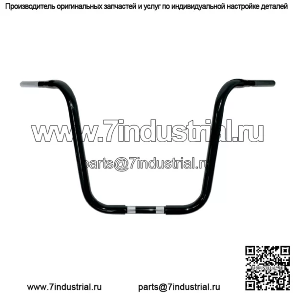 3 1/4" руль Buffalo touring, глянцево-черный