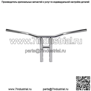 Руль Tyson 1" хром 6242-1053