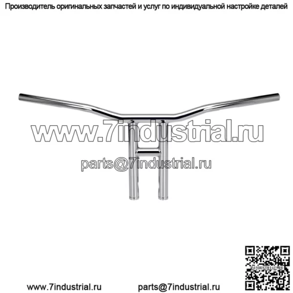 Руль Tyson 1" хром 6242-1053