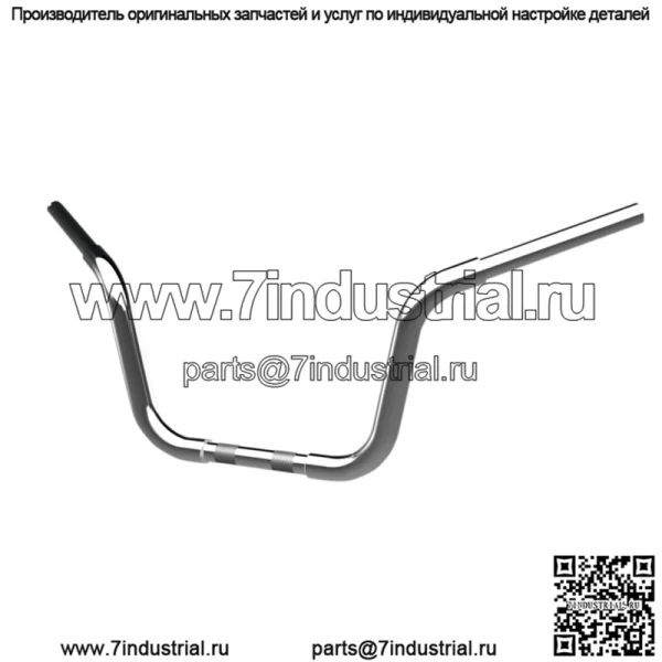 1/4 дюйма. Руль Heritage, хром 300330