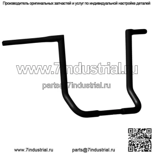 Руль Buck-25 14" черный 300734