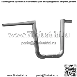 Руль Buck-50 12" хром 300622