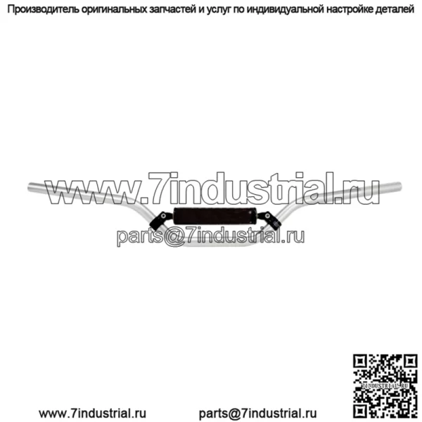 Руль 7/8'' для Offroad Silver 73501SI04254