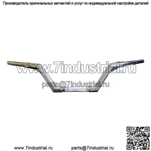 Руль V-Line 1 1/4" стандартный хром TM-2019CH