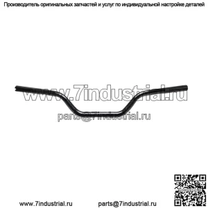 Руль V-Twin MOTO 1 1/8" Hart Luck H691CHB