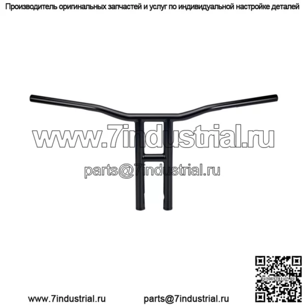 Руль Tyson 1" черный 6244-2013