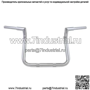 Руль Challenger Twin Peak 1-1/4", 10 дюймов, хром LA-7368-10