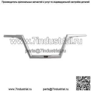 Руль V-Line 1 1/4" 2+ хром TM-2020CH