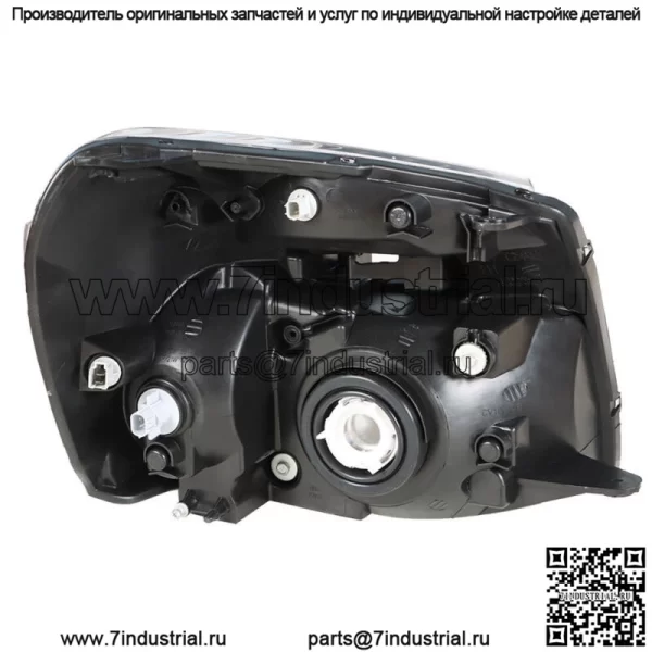 Левый для 2005-2009 Chevy Equinox Галогеновая фара в сборе хромированный корпус прозрачный - Image 5