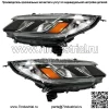 Фары водителя и пассажира в сборе для 2015-16 Honda CR-V Halogen W/DRL Clear - Image 3