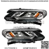 Фары водителя и пассажира в сборе для 2015-16 Honda CR-V Halogen W/DRL Clear - Image 5