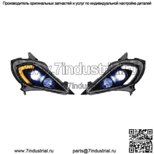 Комплект светодиодных фар. Подходит для: 2006 - 2024 YAMAHA YFZ 450 700R YFM 250 350 700 (для: более одного транспортного средства)