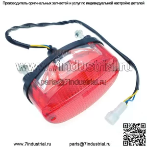 Задний фонарь в сборе с лампочкой для YAMAHA 350 350R YFM350R 2003-2013 (для: Yamaha 660R)