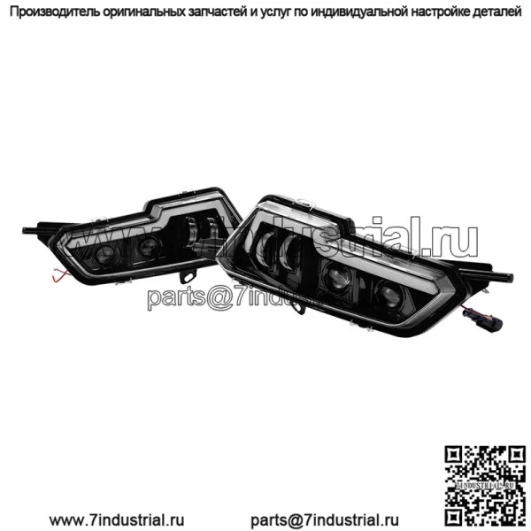 Передние светодиодные фары с галогеном Sportsman 570 1000 2415094 2415095 - Image 2