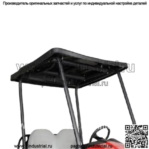 Club Car XRT 1550, черный комплект Canopy Top