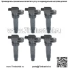 6X катушки зажигания для Hyundai Genesis Santa Fe Sonata Sorento V6 3.3/3.8L UF546