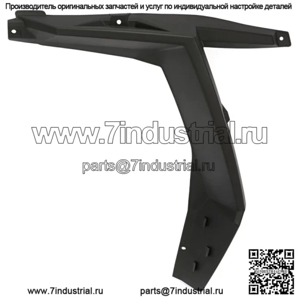 Для Polaris RZR XP 4 1000/RZR 900 2014-2024 годов — новое переднее левое крыло #5439760-070 (для: Polaris) - Image 3