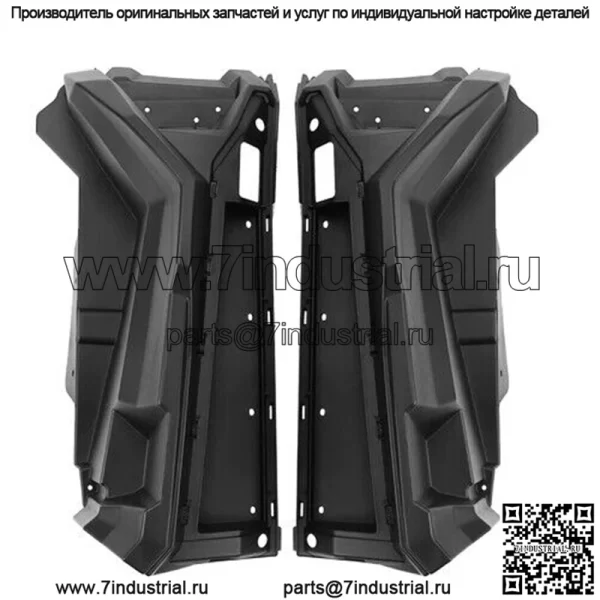 Передние и задние XL-расширения крыльев для Polaris General 1000 2016-2022 Полный комплект - Image 3
