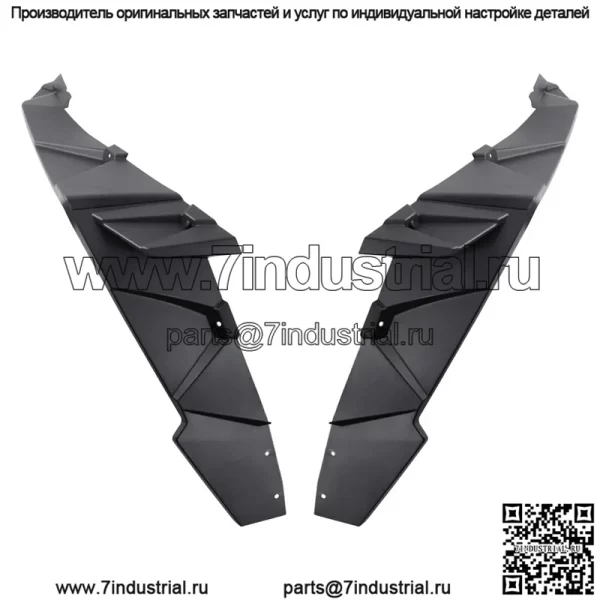 4 шт. задних расширенных арок XXL, совместимых с Polaris RZR 1000 2014-2023 (для: Polaris)