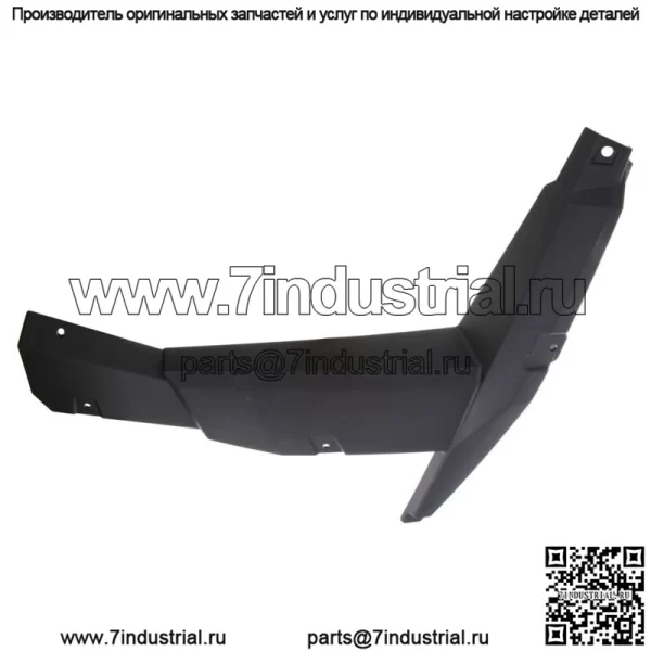 Polaris 5439772-070 Черное переднее левое крыло Flair RZR 1000 900 XP (для: Polaris) - Image 2