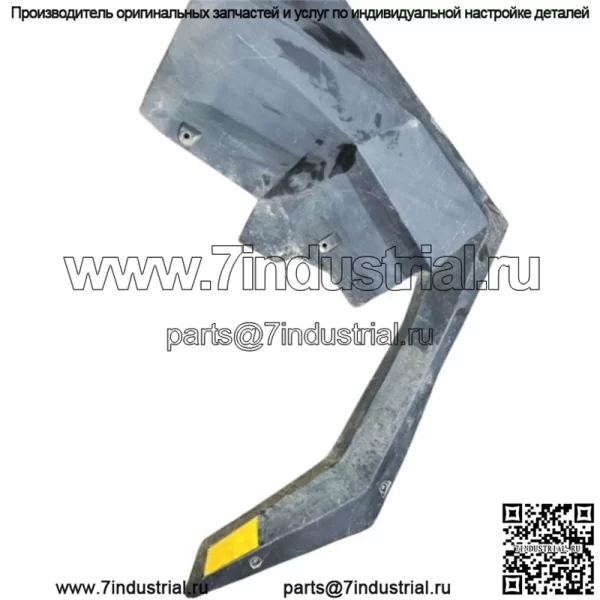 2020 POLARIS TURBO PRO XP ПЕРЕДНИЙ ПРАВЫЙ РАСШИРИТЕЛЬ КРЫЛА ЧЕРНЫЙ 5455176 - Image 2