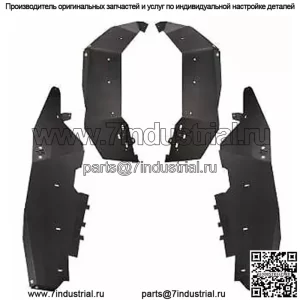 Комплект расширителей передних и задних крыльев для Polaris RZR 1000 XP / XP 4 2014-2022 гг. (для: Polaris)