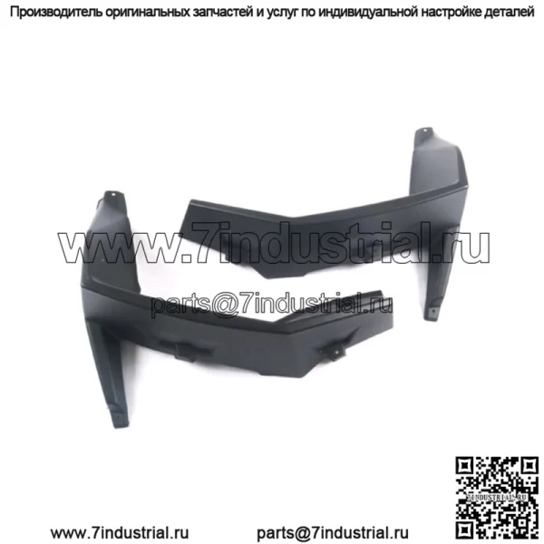 Черные передние расширители крыла для Polaris RZR XP 1000 4 Turbo S 900 2014 - 2023 (для: Polaris) - Image 4