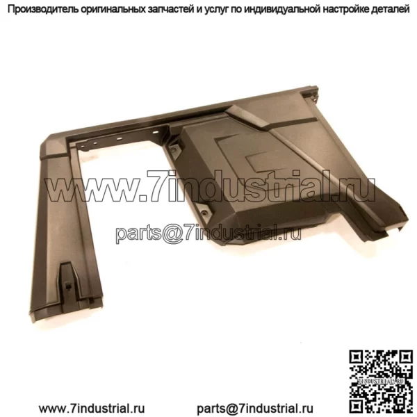 Polaris Fender-Mid, Crew, Right, Gloss Black, оригинальная OEM-часть 5451102-070 (для: Polaris) - Image 3