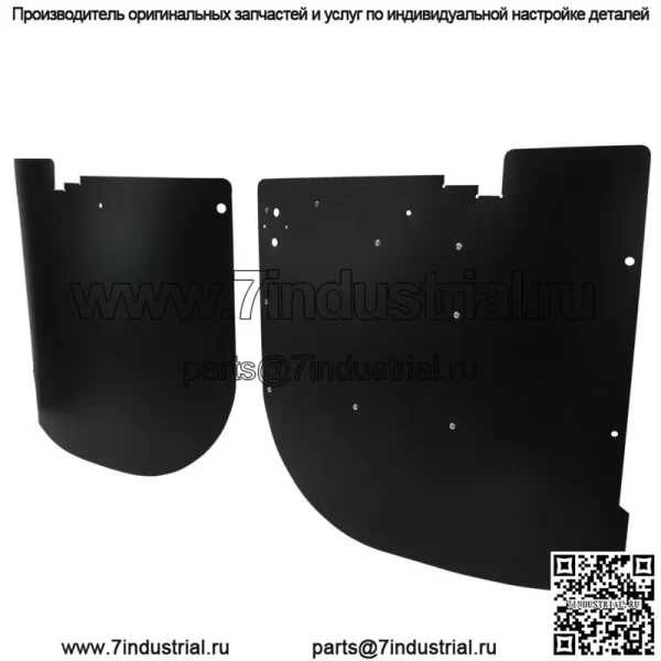 Внутренние брызговики заднего колеса для Polaris Ranger XP900 XP1000 13-17 - Image 2