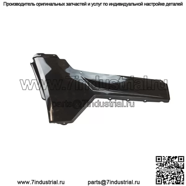 Polaris 5437393-070 Правое черное заднее крыло 2012 S 4 RZR 800 (для: Polaris)