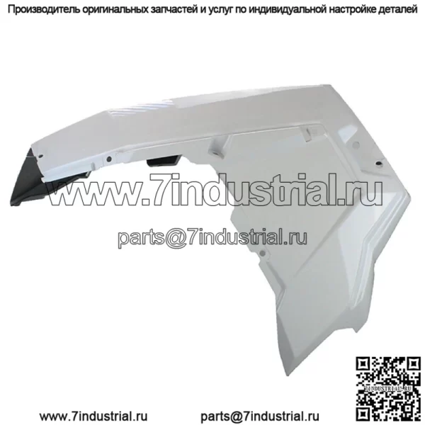 Polaris 5450717-599 Белое левое переднее крыло OEM 2014-2018 RZR 900 1000 XP 4 (для: Polaris)