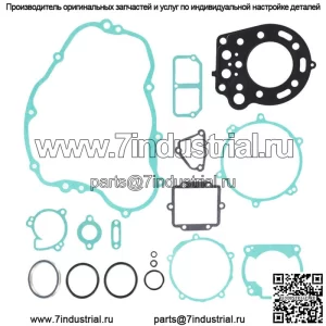 Новый полный комплект прокладок двигателя, подходящий для Kawasaki KDX200 1989-1994