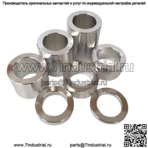 ID-3/4" OD-1-1/8" КОМПЛЕКТ ПРОСТАВОК КОЛЕСНОЙ ОСИ - 7 ШТ. -HARLEY-UNIVERSAL