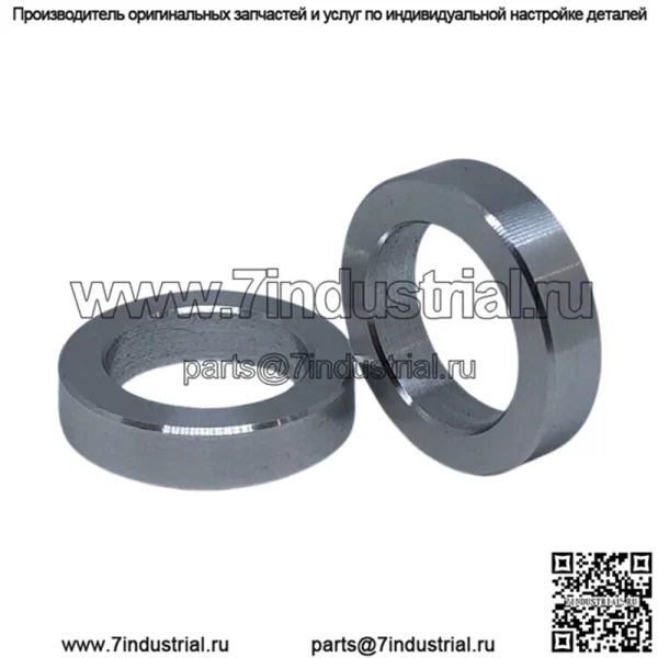 5/8" ID x 1/4" Длинные алюминиевые проставки для оси колеса мотоцикла / болта - пара